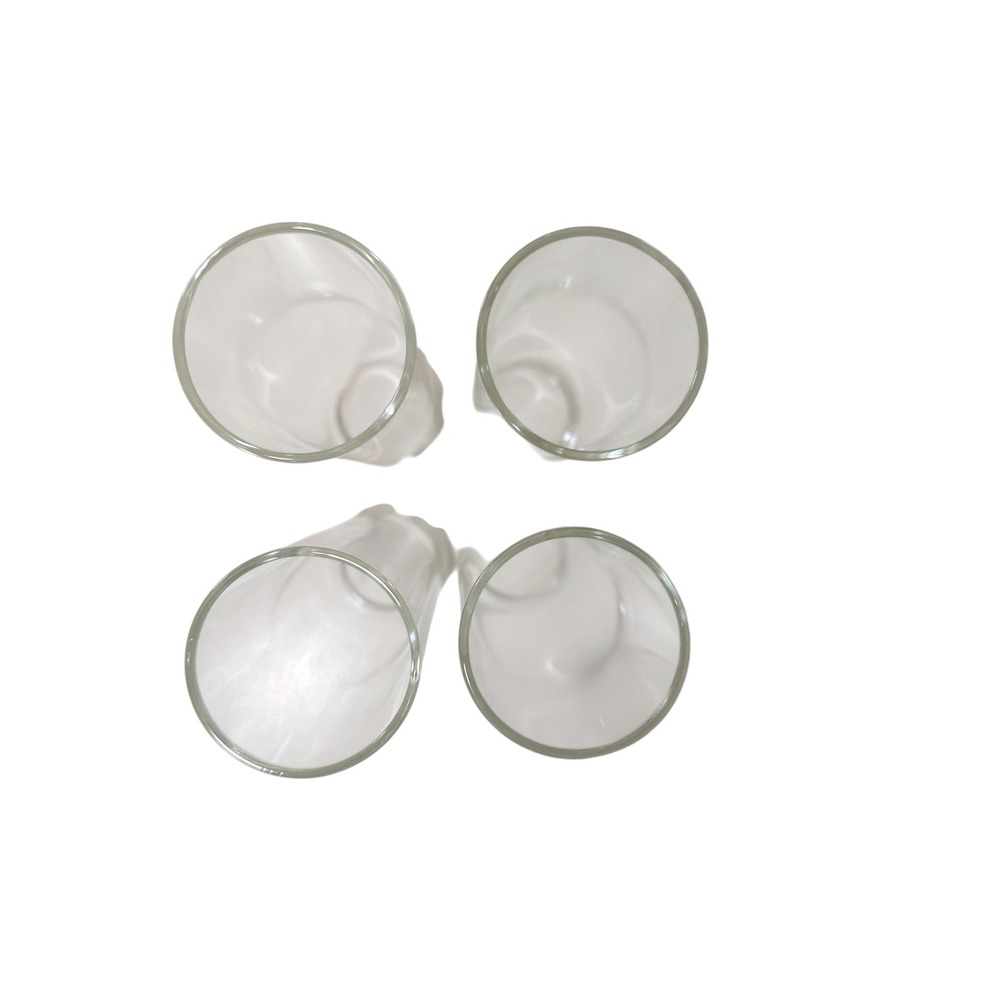 Champagne Brass Wall Sconces (2) Clear Glass Tube Vanity Lights Bathroom Hallway - Picture 14 of 16